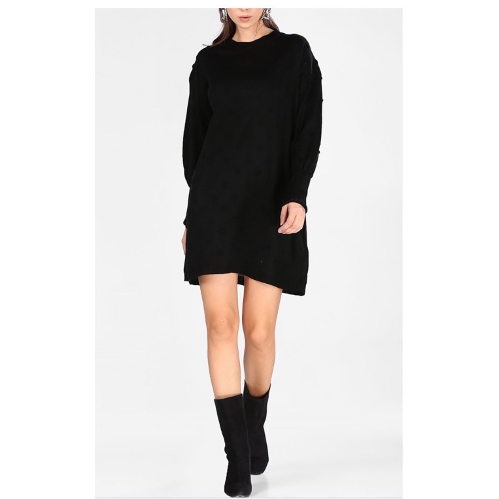 ABOUND Dress NEW WITH TAGS cozy solid knit sweater dress Size S